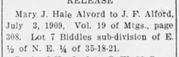 Clipping from Hanford Kings County Sentinel